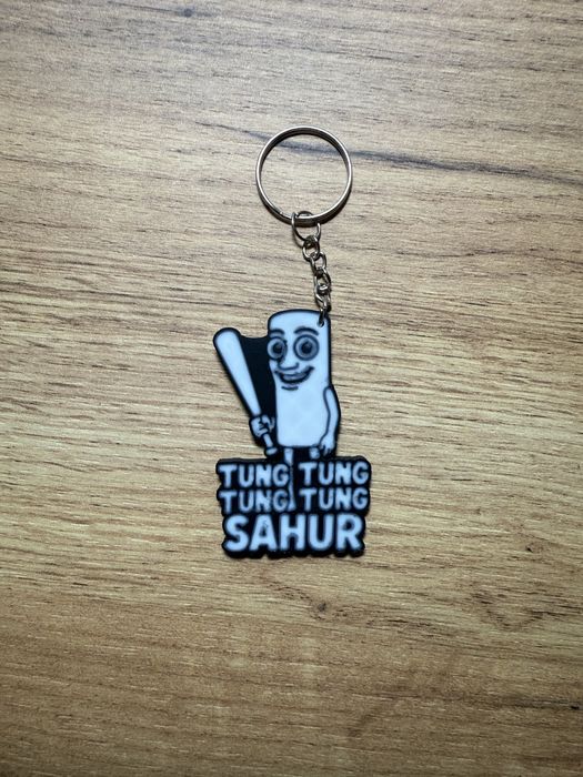 Druk 3d  Italian Brainrot zawieszka na klucze Tung Tung Sahur