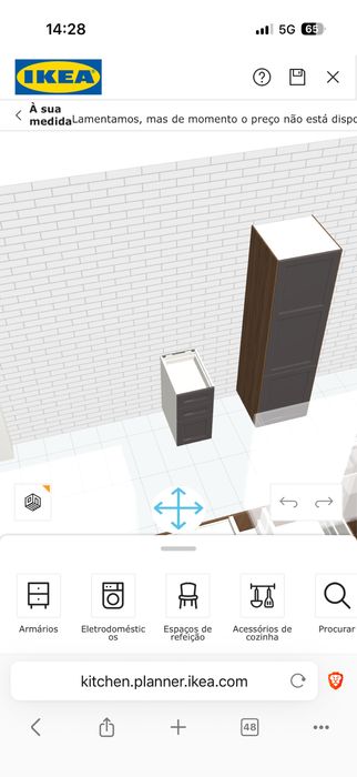 Cozinha ikea nova embalada TISTORP AXSTAD