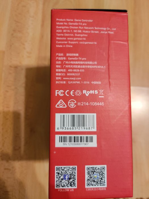 Kontroler Pad - GameSir T4 pro - w pełni sprawny - brak uchwytu na tel