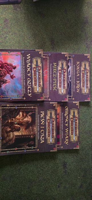 Dungeons & Dragons 3.5 ed. - zestaw podręczników
