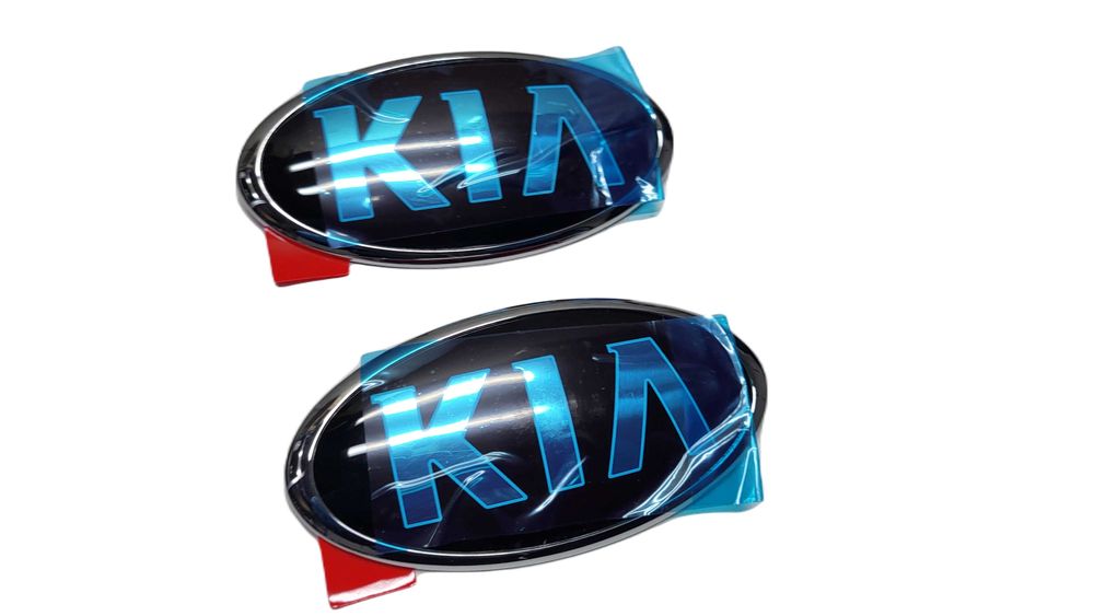 Emblemat Znaczek Logo KIA PRZÓD TYŁ OE 86320-1W250 NOWY! 13x6,5cm ORYG