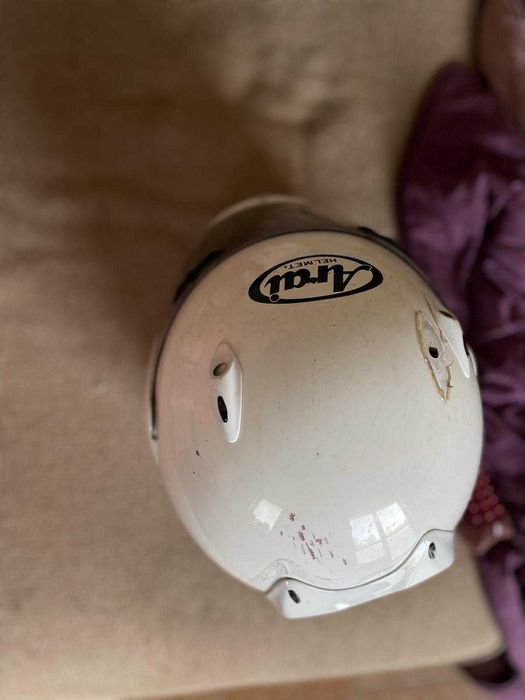 Capacete Arai Branco como novo