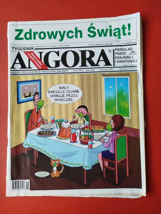 Angora nr 15/2020, 12 kwietnia 2020