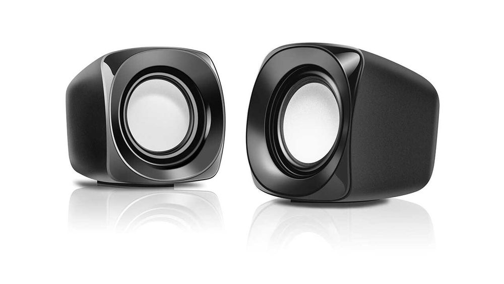 Новые компьютерные акустические колонки Real-El S-20 Black