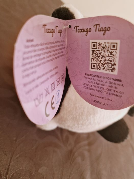 Peluche do Texugo Tiago da Colecção Bando do Bosque 2