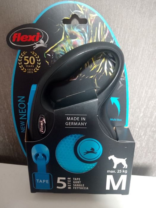 Pулетка Неон,Флекси, 5м, 25 кг,стрічка(лента)