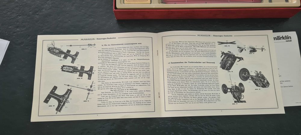 Relíquia brinquedo Markin 1076 car contrution Mescedes Germany