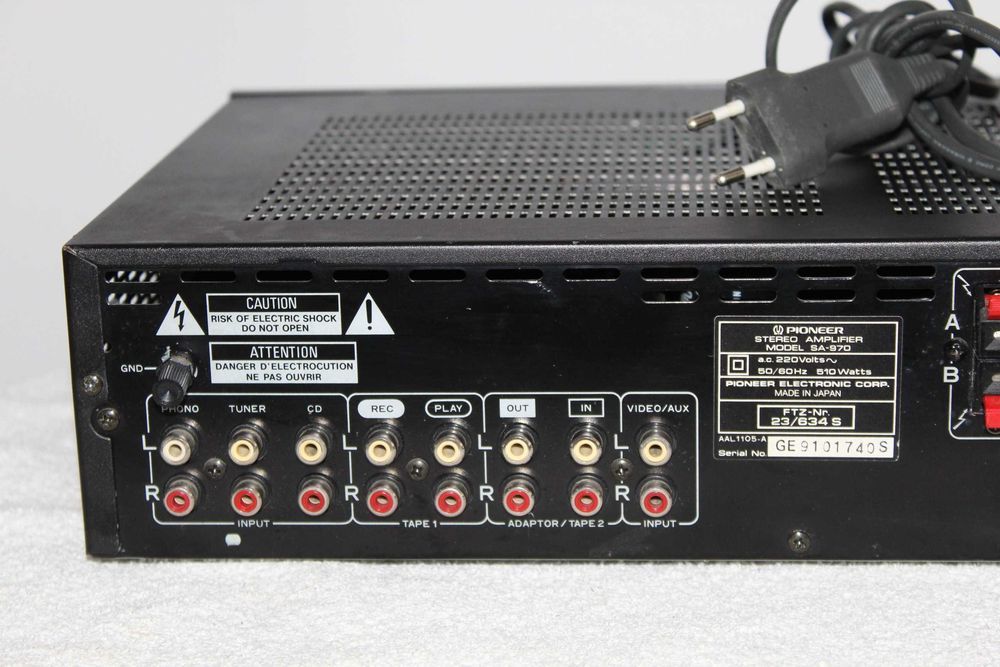 PIONEER SA-970 Wzmacniacz stereo hi-fi Wysyłka