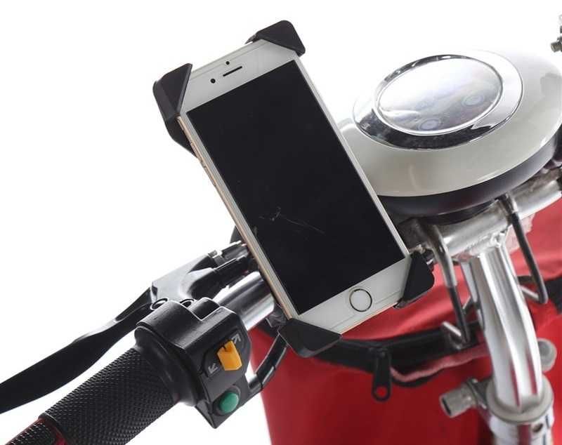 Suporte telemovel guiador Moto Mota Bicicleta Scooter Trotinete NOVO