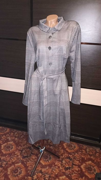 Модное платье в клетку