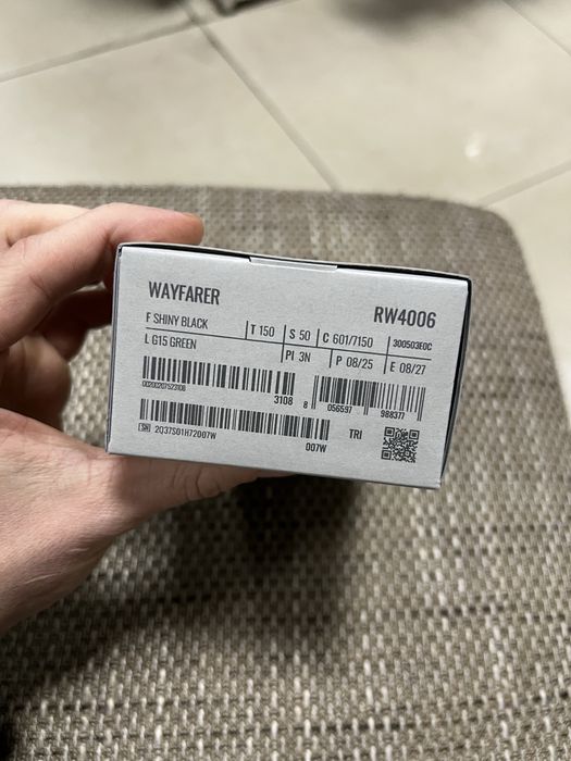 Розумні смарт окуляри Ray-Ban Meta wayfarer rw4006 ai glasses