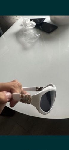 Okulary Miumiu białe