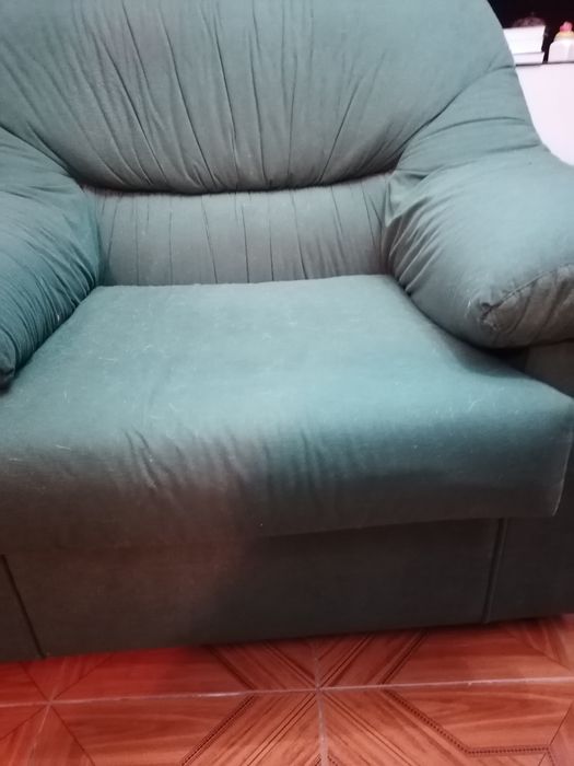 Poltrona em pele lavável