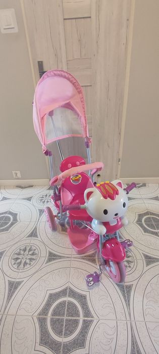 Rowerek hello kitty