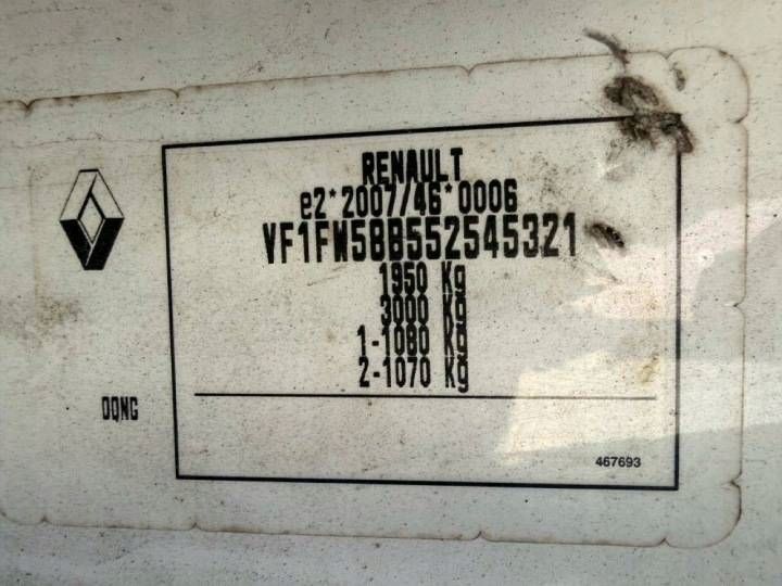 renault kangoo 2 ii 3 iii silnik motor engine 1.5 dci k9k608 euro5 90km