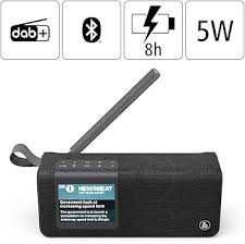 Radio przenośne akumulatorowo-sieciowe głośnik bluetooth HAMA DR200BT
