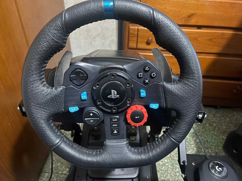 Volante Logitech g29 + Mudanças + suporte