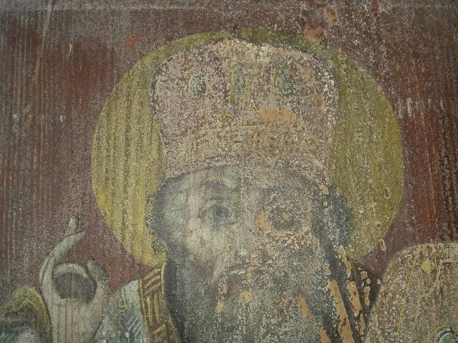 Икона Николай Чудотворец 18 век.