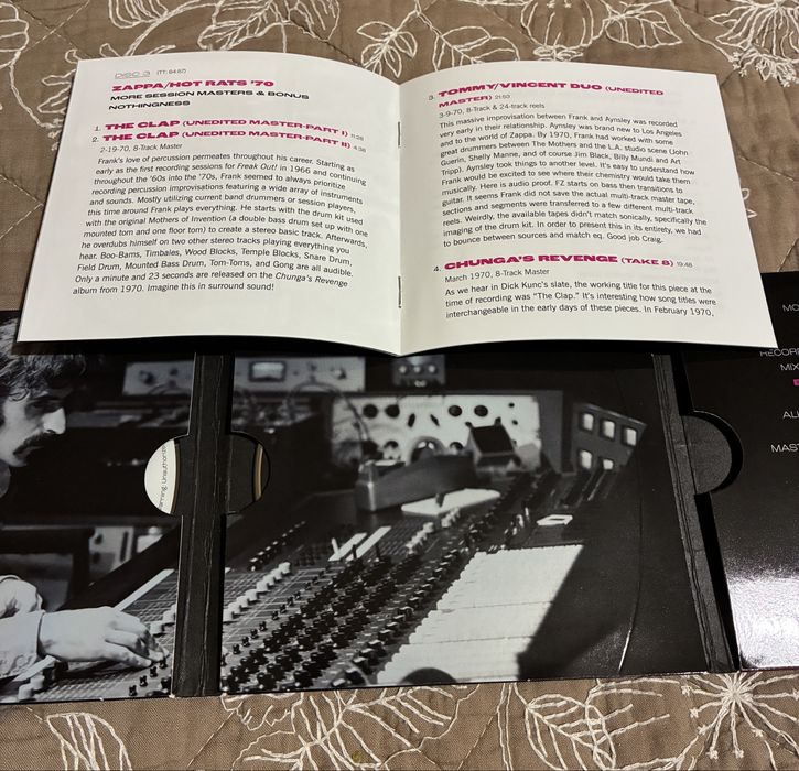 Frank Zappa CD triplo Novo