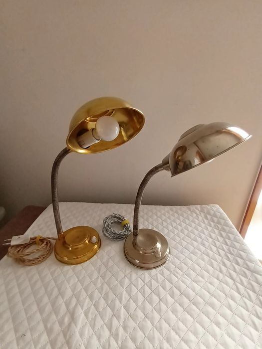 Par de candeeiros vintage-Estilo industrial