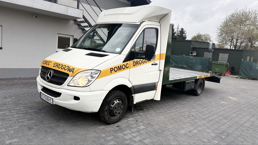 Mercedes Sprinter, Automat,  3.2 silnik, laweta