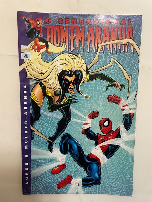 Livros BD Homem Aranha Marvel 2, 4, 5, 6, 7, 8, 9, 10