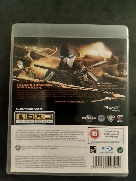 Wanted weapons of fate ps3