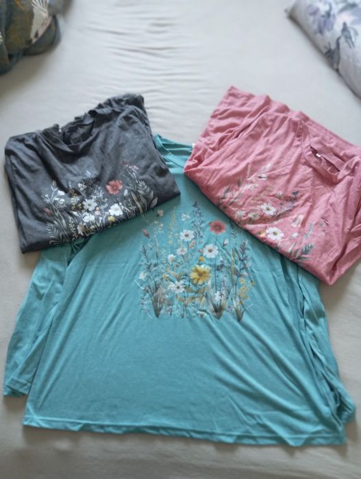 Sprzedam 3 nowe bluzkii z długim rękawem XL