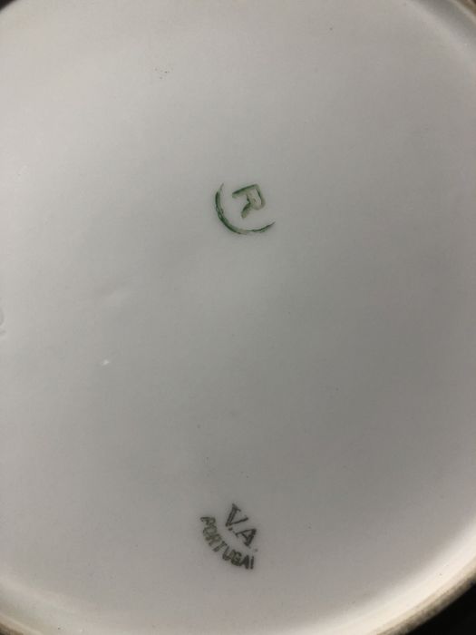 Pratos antigos da vista alegre