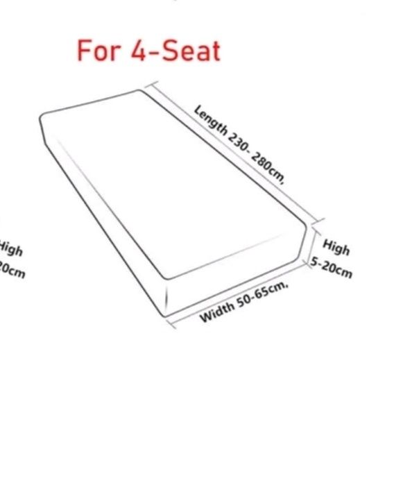 Capa para sofá 4 lugares cinza veludo NOVA