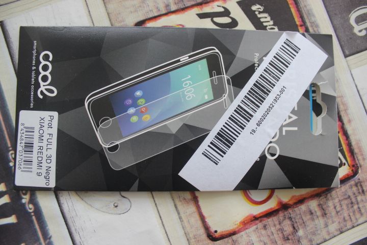 Vidro protector Xiaomi Redmi 9