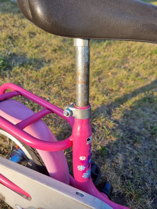 Rowerek Puky dla dziewczynki.