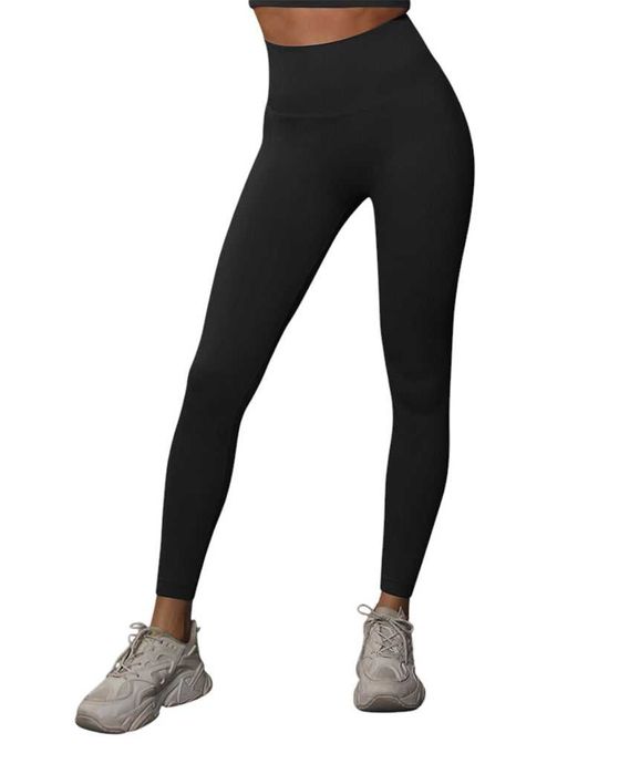 Легінси Alo Yoga High Waist Push-Up Leggings Black 6600-BK