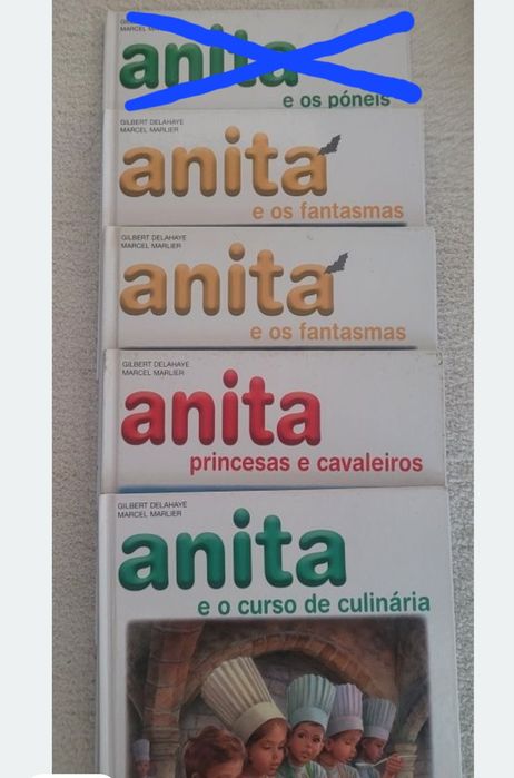 Livros Anita - diversos
