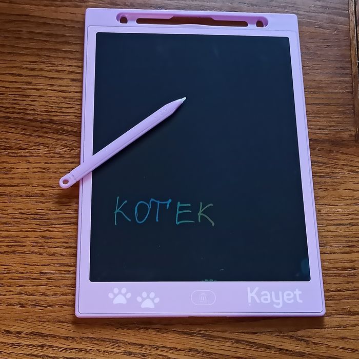 Tablet graficzny (do rysowania/nauki pisania), znikopis Kayet