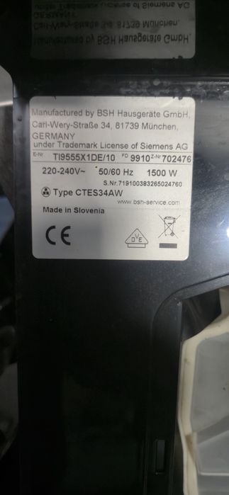 Siemens Eq9 panel sterowania kompletny