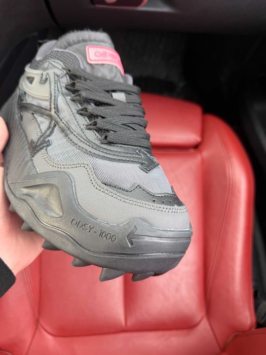 (ОПЛАТА ПІСЛЯ ОГЛЯДУ)Off White Odsy 1000 Black Офф Вайт Одсі 1000