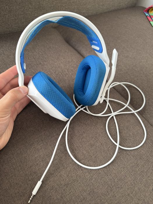 Наушники Logitech G335 Wired Gaming White