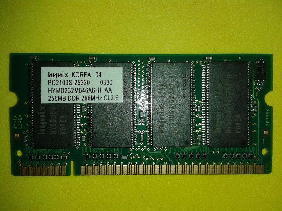 Memorias RAM antigas (vários modelos)