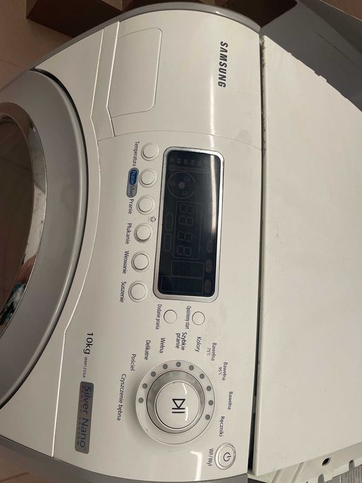 Pralka Samsung WM1255A + nowa pompa + nowy termostat / uszkodzona