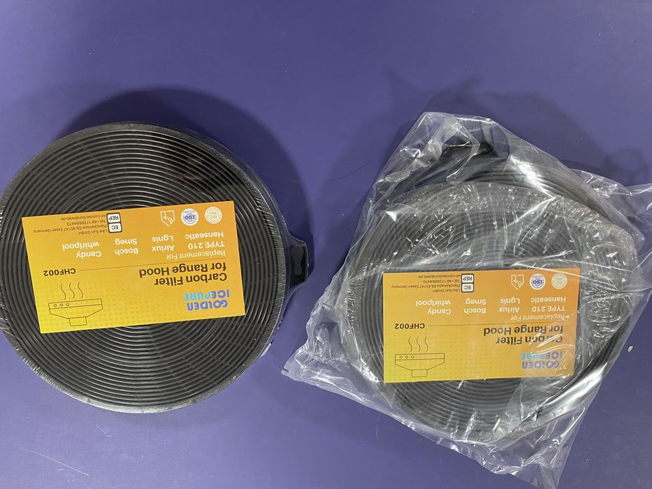 Golden icepure 2 filtry węglowe do okapu CHF002 TYP 210