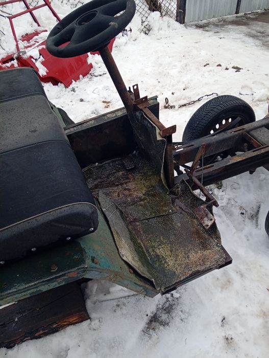 Рама для переробки мотоблока в тракторець