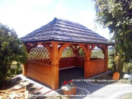 * PREMIUM * Altana Altanka Domek Biesiadny Grill. Oryginalny wzór