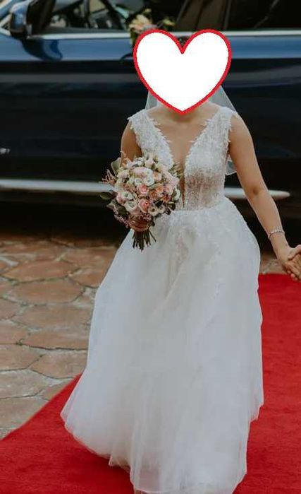 Suknia ślubna biała