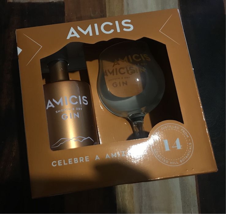 Gin Amicis -pack com copo