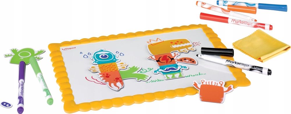 Tablica magnetyczna, suchościeralna MAPED creativ