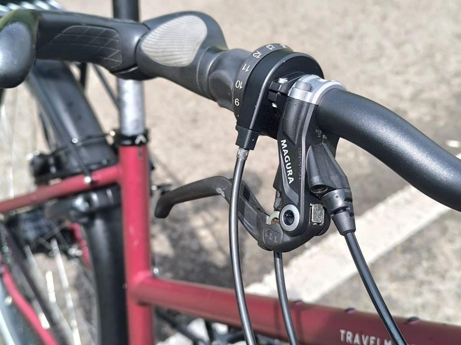 Santos Travelmaster 3+ . Rohloff 14. Rama 53 Super stan POLECAM