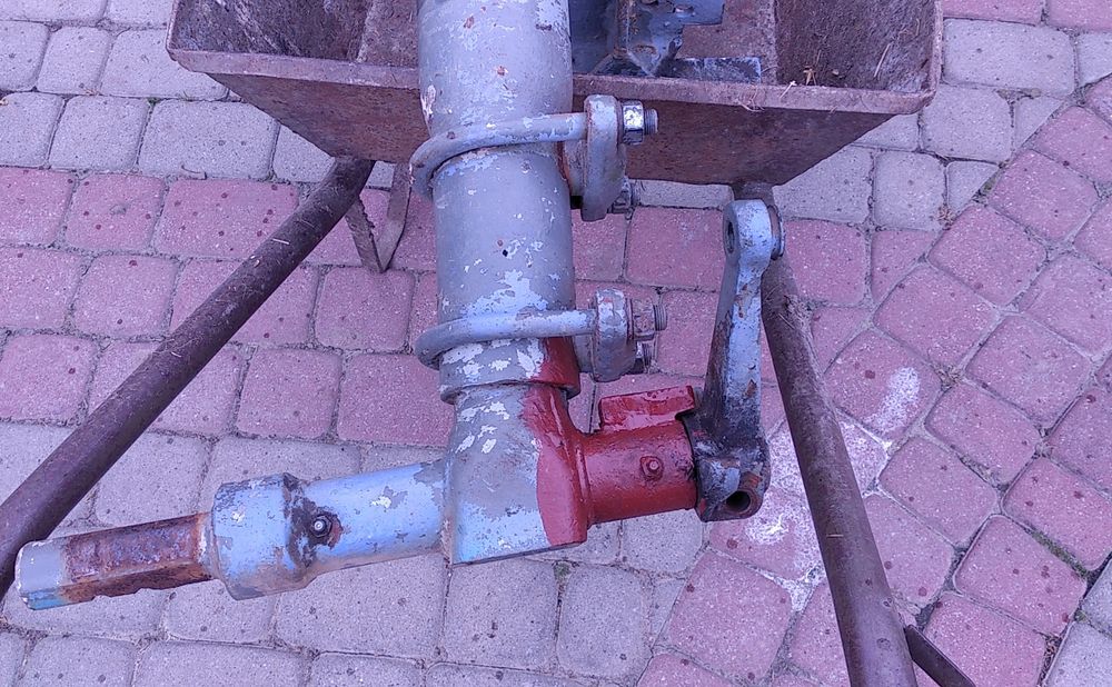 Oś c340 po przeróbce.