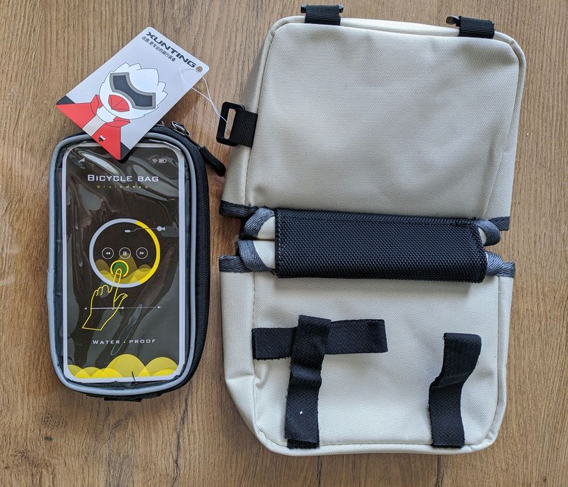 Sakwa rowerowa na ramię Torba Pokrowiec Uchwyt ETUI na telefon