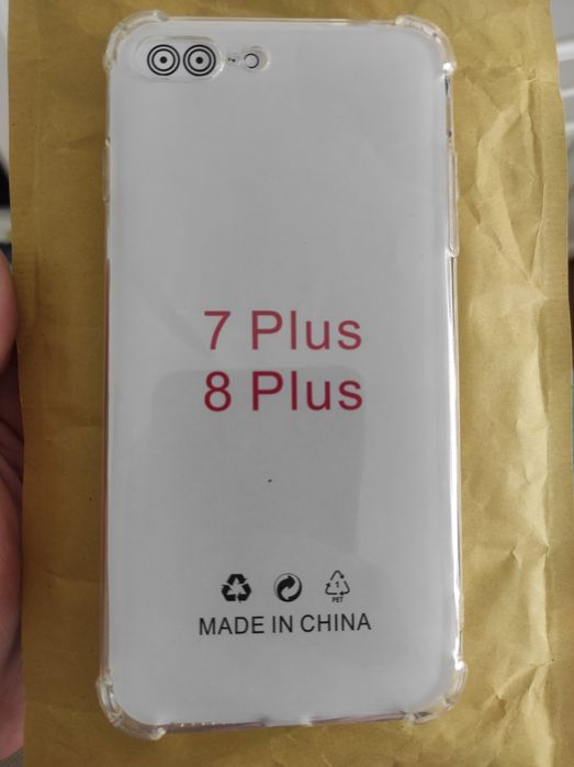 Чохол силіконовий iPhone 7plus 8plus новий